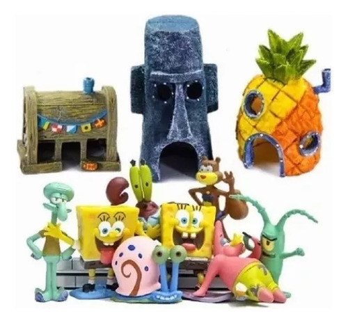 Casa De Juegos Del Acuario De Bob Esponja