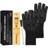 Kit De Grill Master: Termómetro De Carne + Guantes Bbq - Ina