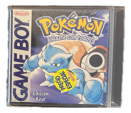 Juego Gameboy Pokemon Azul Sellado