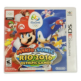 Mario & Sonic At The Rio 2016 Olympic Games - Nintendo 3ds