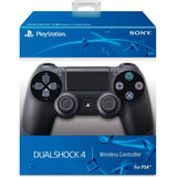 Controle Joystick Sem Fio Sony Dualshock 4 Jet Black