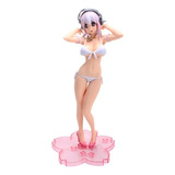 Figura Anime Super Sonico Bikini Sexy 18 Cm
