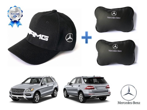 Gorra + Par Cojines Asiento Mercedes Benz Ml350 2012 A 2015