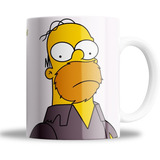 Tasa De Ceramica - Moe Que Haces Aqui - Simpsons