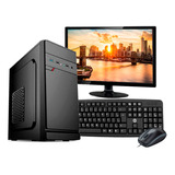 Computador Pc Completo I5 4570 8gb Hd 500gb Monitor De 19