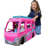 Carro De Barbie Camper Con Piscina Y Tobogán Con