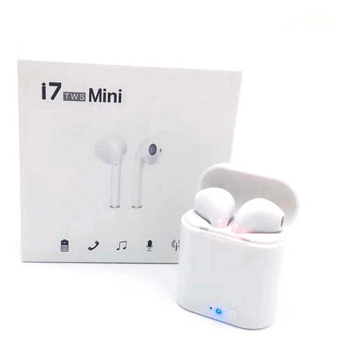Audífonos I7 Mini  Bluetooth Inalámbrico Los 2 Auriculares