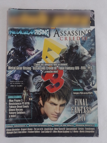 Revista Club Play 95 Assassins Creed Iii Final Fantasy Xiv
