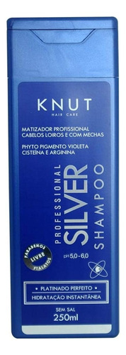 Knut Silver Matizador Shampoo 250ml Full
