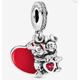 Charm,dije Pandora Mickey Yminnielove Plata925 Original 