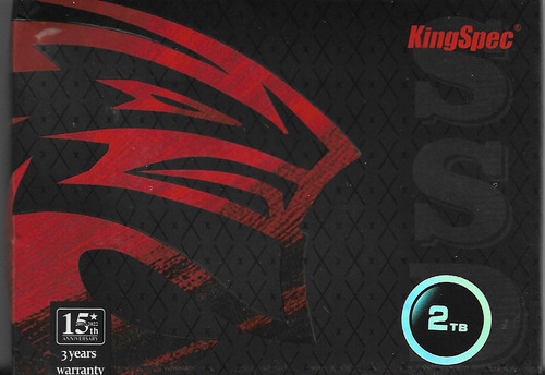 Ssd Kingspec 2tb  Novo Lacrado 