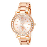 Reloj Unisex Polo Us 40078 Oro Rosa 100% Original