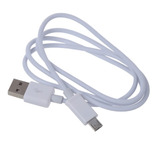 Cabo Micro Usb Galaxy J7 Neo Branco