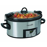 Crock-pot 6-quart Programable Cook & Carry De Cocción Lenta 