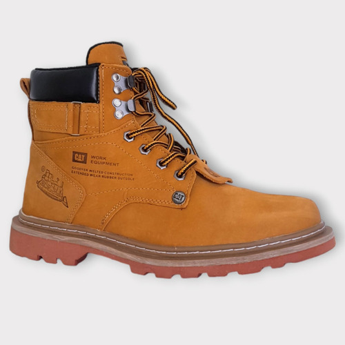 Bota Borcego Caterpillar Urbano Milho Nobuck Hombre Mujer 