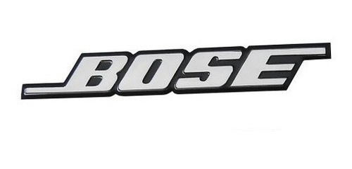 Emblema Logo Bose Adhesivo Para Auto O Parlantes