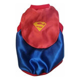 Disfraz Capa Mascota Perro Gato Superman Con Capa