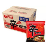 Sopa Instantanea Ramen Coreano Nongshim Shin 40 Piezas 120g Cada Una