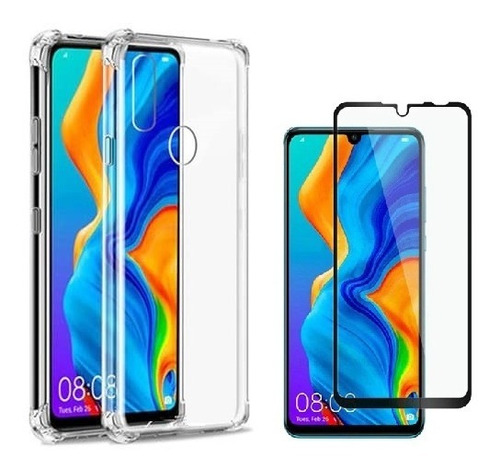 Carcasa Huawei P30 Lite Antishock Compatible + Lamina Comple