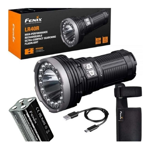 Linterna De Mano Led Fenix Lr40r 12000 Lu Recargable 773 Mt