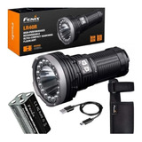 Linterna De Mano Tactica Led Fenix Lr40r 12000 Lumen 773 Mt Color De La Linterna Negro Color De La Luz Blanco