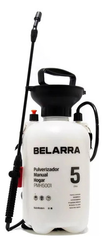 Pulverizador Fumigador De 5 Lts Bomba Presión Mochila Lanza Color Naranja