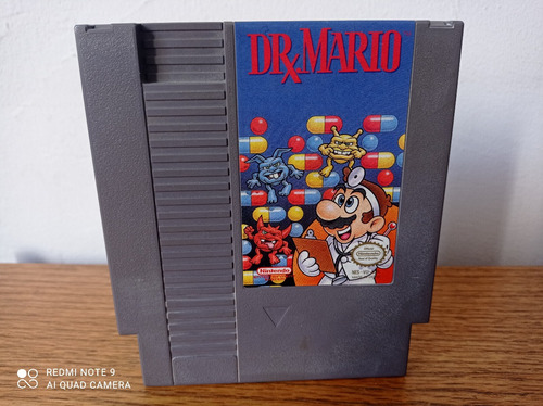 Dr Mario Manual Nes Nintendo