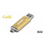 Flashdrive Pendrive Memoria Externa 32gb Android,pc Cor Gold