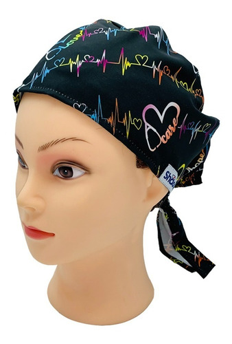 Gorro Médico Quirurgico Estampado Antifluido Love Care