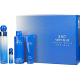 Set Perry Ellis 306° Very Blue Men 100ml Edt