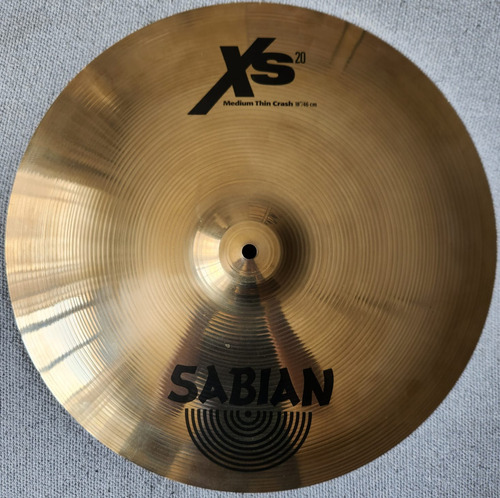 Prato Sabian Xs Crash 18  Medium Thin