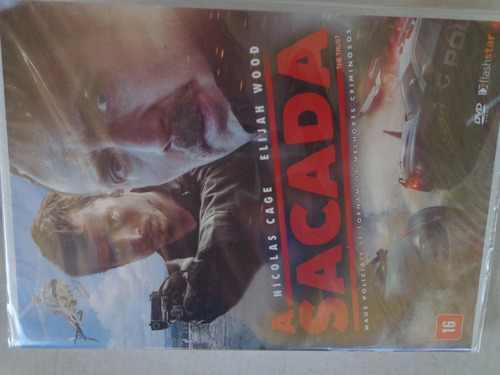 A Sacada Nicolas Cage Elijah Wood Dvd Lacrado $35 - Lote ^^^