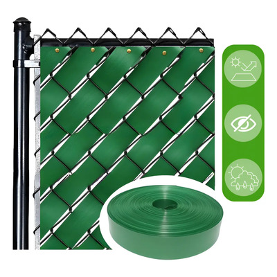 Cinta Para Malla Ciclonica Rompevientos Distribuidora Oropeza De 20 M2 Verde Ancho 6.3cm 6.3 Cm