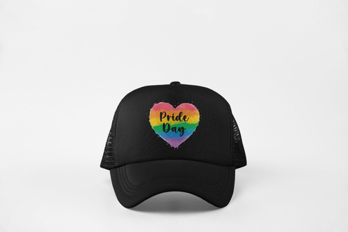 Gorra Pride Day Corazón / Orgullo Lgbt / Marcha