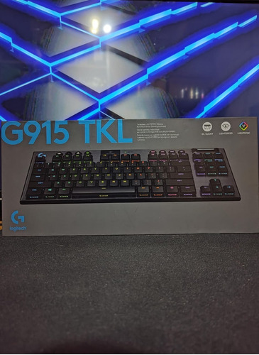 Teclado Logitech Serie G G915 Tkl Rgb Tactile - Sellado