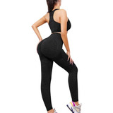 Conjuntos Calça Legging Fitness Roupas Feminina Academia