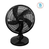 Liliana Vsop16 Ventilador De Mesa 3 Vel 5 Aspas Oscilante 16 Color De La Estructura Negro Color De Las Aspas Negro Diámetro 16   Material De Las Aspas Plástico