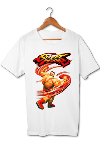 Street Fighter Zangief Remera Friki Tu Eres