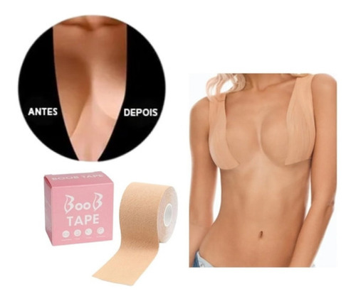 Fita Levanta Seios Adesivo Boob Tape