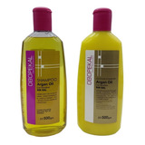 Kit Shampoo + Acondicionador Obopeckal Argan Sin Sal 500ml