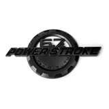 2 Piezas Oem Rojo Power Stroke Super Duty Side Fender Emblem