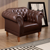 Poltrona Chesterfield Clássica Duque Wt