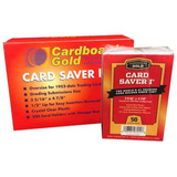 Card Saver 1 De Cardboard Gold - Protector De Tarjetas Cole.