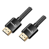 Cable Hdmi Version 2.1 4k A 120hz, 1,5m, Malla, Envio Gratis