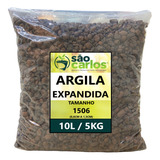 Argila Expandida 10 Litros/5kg Drenagem Vasos Decoração 1506