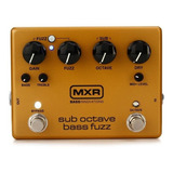 Sub Octave Bass Fuzz / Octavador + Fuzz Mxr M-287 Color Amarillo