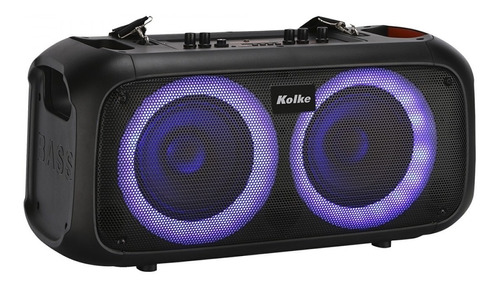 Parlante Portatil Kolke Party Kpb515 100w Luces Bluetooth