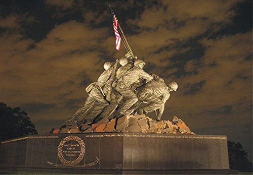 Imán Para Nevera Iwo Jima, Marine Corp Memorial, Washington