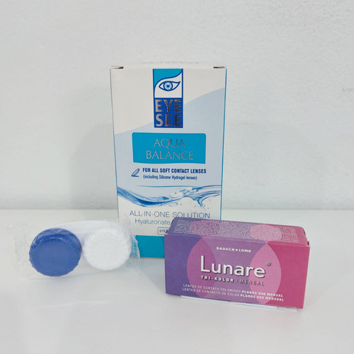 Lentes De Contacto Lunare Tricolor De Bausch & Lomb Neutras