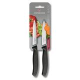 Cuchillos Para Verduras 2 Pcs Negro Victorinox